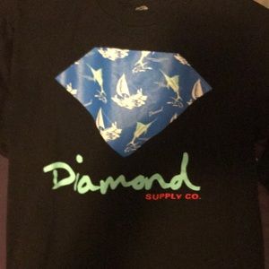 Diamond supply t shirt haul.